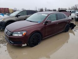 Salvage cars for sale from Copart Columbus, OH: 2012 Volkswagen Passat SE