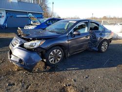 Salvage cars for sale from Copart Assonet, MA: 2016 Subaru Legacy 2.5I Premium