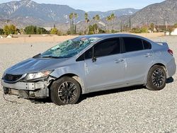 Honda Civic salvage cars for sale: 2015 Honda Civic LX