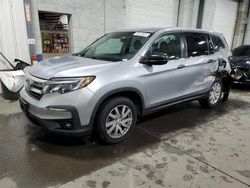 Salvage cars for sale at Ham Lake, MN auction: 2019 Honda Pilot LX