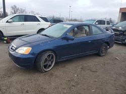 Vehiculos salvage en venta de Copart Fort Wayne, IN: 2002 Honda Civic EX