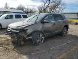 Salvage cars for sale at Wichita, KS auction: 2012 Ford Edge Limited