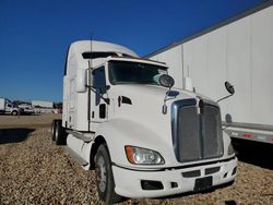 Salvage trucks for sale at Grand Prairie, TX auction: 2014 Kenworth Construction T660