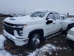 Salvage cars for sale from Copart Brighton, CO: 2021 Chevrolet Silverado K3500