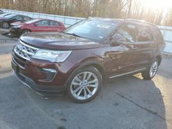 Ford Explorer salvage cars for sale: 2018 Ford Explorer XLT