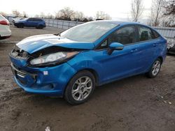 Salvage cars for sale at London, ON auction: 2015 Ford Fiesta SE