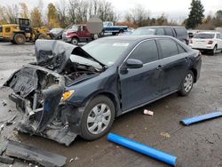 Salvage cars for sale at Portland, OR auction: 2012 Toyota Camry Base