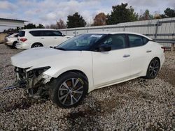Salvage cars for sale from Copart Memphis, TN: 2017 Nissan Maxima 3.5S