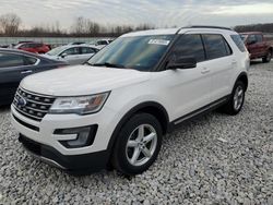 Salvage cars for sale at Wayland, MI auction: 2017 Ford Explorer XLT