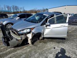 Salvage cars for sale at Spartanburg, SC auction: 2016 Ford Fiesta SE