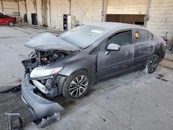 Honda salvage cars for sale: 2015 Honda Civic EX