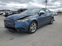 Salvage cars for sale at Lebanon, TN auction: 2018 Ford Fusion SE