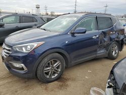 Salvage cars for sale at Chicago Heights, IL auction: 2017 Hyundai Santa FE Sport