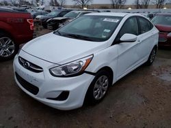 Salvage cars for sale at Bridgeton, MO auction: 2017 Hyundai Accent SE