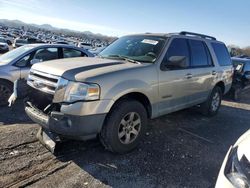 Ford Expedition salvage cars for sale: 2007 Ford Expedition XLT