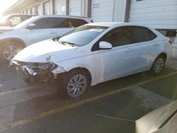 Toyota Corolla L Vehiculos salvage en venta: 2018 Toyota Corolla L