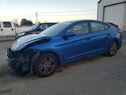 Salvage cars for sale at Nampa, ID auction: 2018 Hyundai Elantra SEL