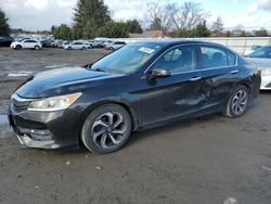 Salvage cars for sale at Finksburg, MD auction: 2016 Honda Accord EX