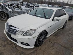 Salvage cars for sale at Marlboro, NY auction: 2010 Mercedes-Benz E 550 4matic