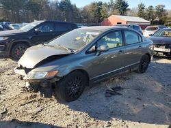 Salvage cars for sale from Copart Mendon, MA: 2007 Honda Civic LX