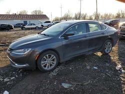 Salvage cars for sale from Copart Columbus, OH: 2016 Chrysler 200 Limited