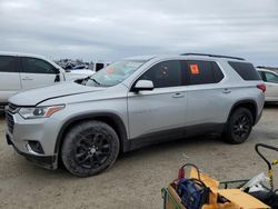 Salvage cars for sale at San Antonio, TX auction: 2019 Chevrolet Traverse LT