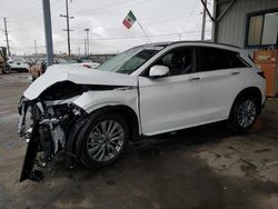 Infiniti QX50 salvage cars for sale: 2023 Infiniti QX50 Luxe