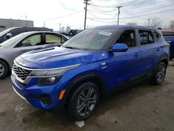 Salvage cars for sale at Chicago Heights, IL auction: 2023 KIA Seltos LX