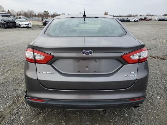 2013 Ford Fusion SE Hybrid