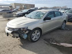 Chevrolet Impala LS salvage cars for sale: 2015 Chevrolet Impala LS