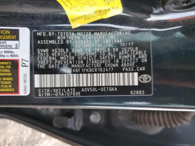 2012 Toyota Camry Base