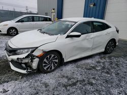Vehiculos salvage en venta de Copart Elmsdale, NS: 2018 Honda Civic LX