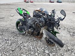 Salvage motorcycles for sale at Lawrenceburg, KY auction: 2015 Kawasaki ZX1000 M