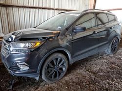 Salvage cars for sale from Copart Houston, TX: 2018 Ford Escape SE