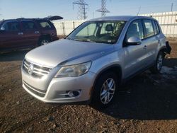 Salvage cars for sale at Elgin, IL auction: 2011 Volkswagen Tiguan S