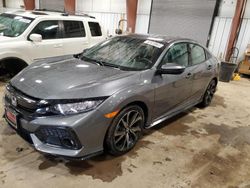 Salvage cars for sale at Lansing, MI auction: 2017 Honda Civic Sport Touring