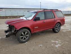 Salvage cars for sale from Copart Bismarck, ND: 2008 Ford Expedition XLT