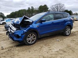 Salvage cars for sale at Seaford, DE auction: 2018 Ford Escape SEL