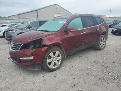 Salvage cars for sale from Copart Lawrenceburg, KY: 2017 Chevrolet Traverse LT