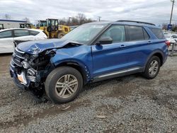 Ford salvage cars for sale: 2022 Ford Explorer XLT