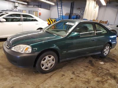 Salvage cars for sale from Copart Wheeling, IL: 1999 Honda Civic EX