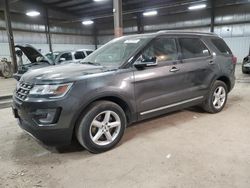 Ford Explorer salvage cars for sale: 2017 Ford Explorer XLT