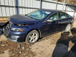Salvage cars for sale at auction: 2017 Chevrolet Malibu LS