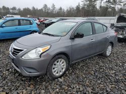 Salvage cars for sale at Candia, NH auction: 2017 Nissan Versa S