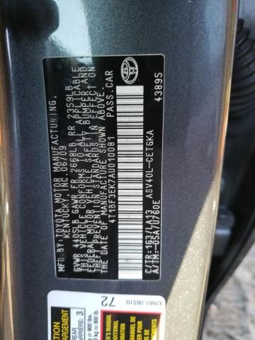 2010 Toyota Camry Base