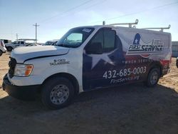 Salvage trucks for sale at Andrews, TX auction: 2015 Nissan NV 1500