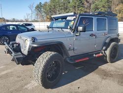 Salvage cars for sale at Dunn, NC auction: 2016 Jeep Wrangler Unlimited Sport