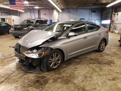 Salvage cars for sale at Wheeling, IL auction: 2017 Hyundai Elantra SE