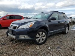 Subaru salvage cars for sale: 2012 Subaru Outback 2.5I Limited