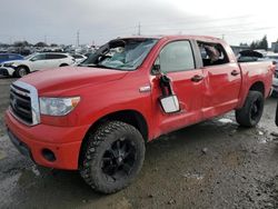 Toyota Tundra salvage cars for sale: 2012 Toyota Tundra Crewmax SR5